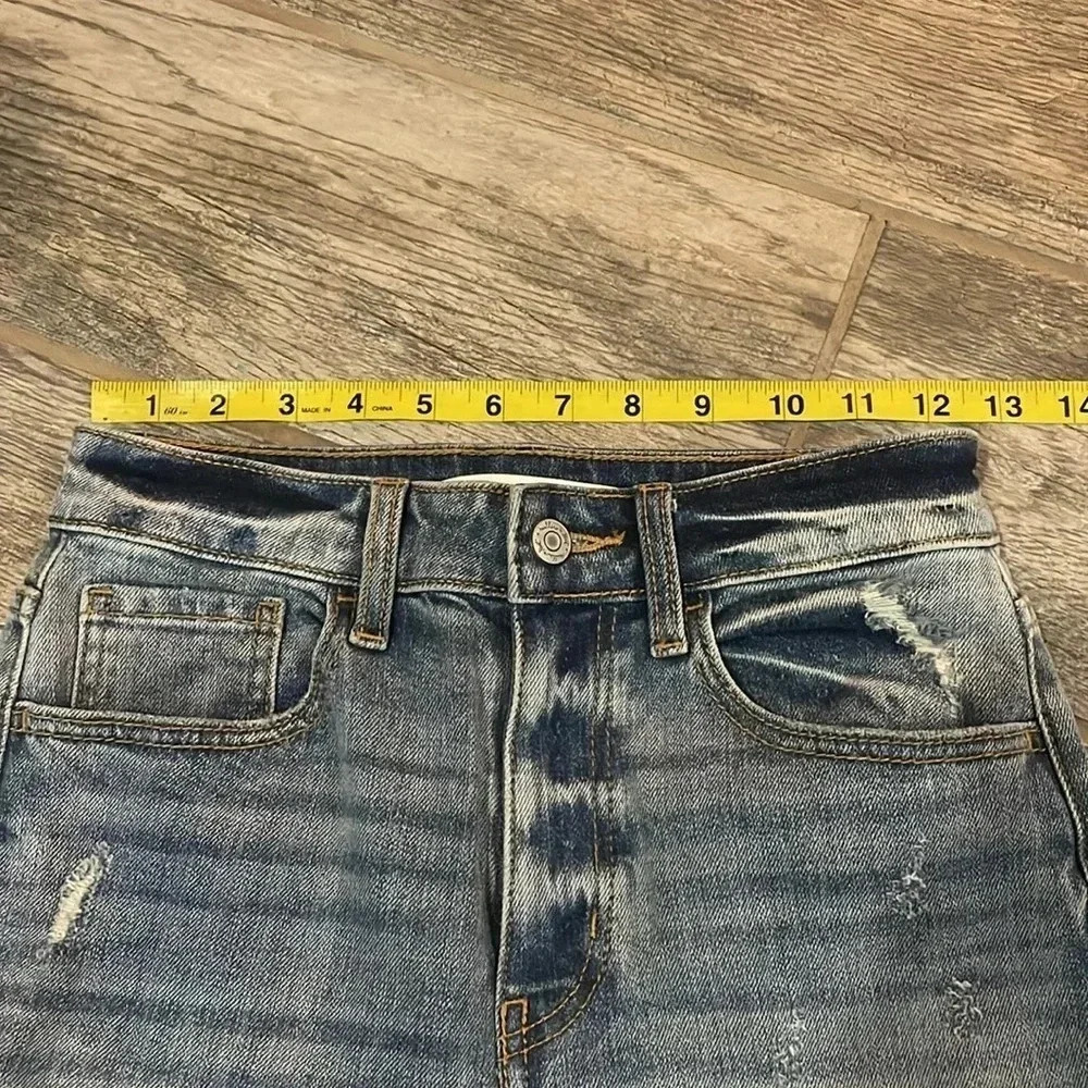 Willow & Root The Mom jean Women’s size 25 Style WR138A Distressed - Picture 4 of 11